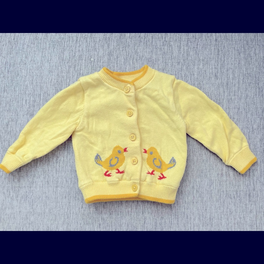 High quality Easter sweater by Rachel Riley. Size 6 months